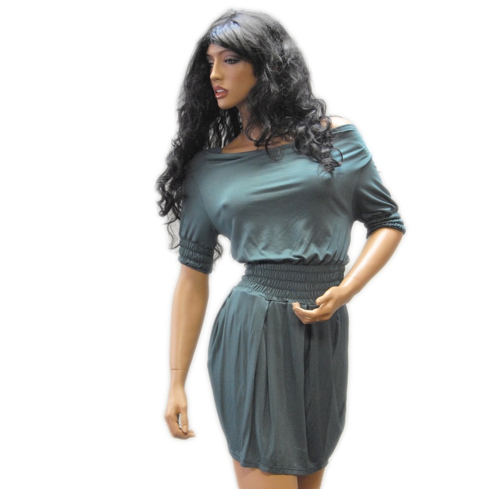 NEW Adorable Everis Made in Italy Pine Green dress